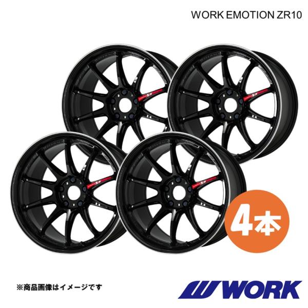 WORK ワーク ホイール 4本 ワークエモーションZR10 1ピース ハリアー 4WD 6BA-M...