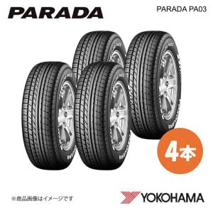 PARADA PA03 YOKOHAMA ヨコハマタイヤ 225/50R18C サマータイヤ 4本