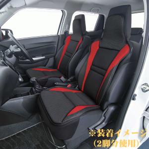 シートカバー フロント 前席 汎用 1枚 レー...の詳細画像2