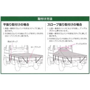 防水加工 荷台 トラック シート カバー 幌 ...の詳細画像3
