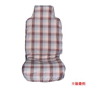 シートカバー ホンダ インサイト 専用 ZE2 H21.2-H23.10 車 1台分 セット 布製 カーシートカバー トラッドII 柄 模様 ベージュ J5-1