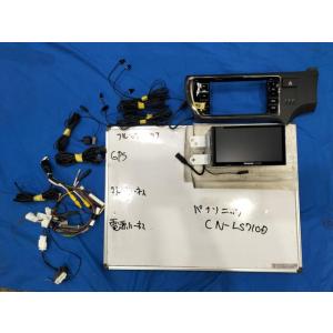Bluetooth フルセグ搭載!! NHP10 トヨタ アクア　純正 OP ナビ　Panasonic パナソニック　CN-LS710D　地図データ 2012年　パネル付