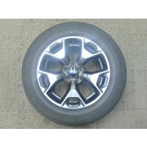 2508041 5143・ＸＶ GT3 スバル 17×7J+55 5穴 PCD:100  【2 純正...