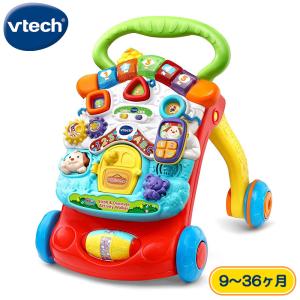 Vtech アクティブウォーカー ヴイテック 手押し車 歩行器 カタカタ 知育 おもちゃ 9ヶ月 3歳 誕生日 クリスマス プレゼント 英語 語学 学習 かわいい カラフル｜caramelcafe