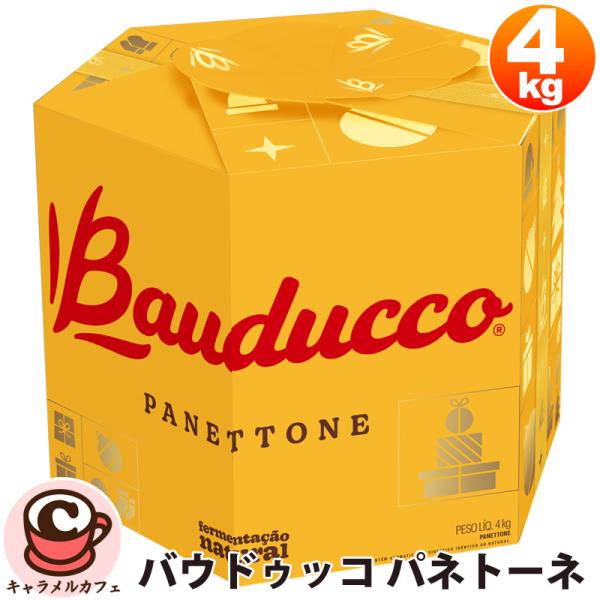 冬限定 Bauducco バウドゥッコ パネトーネ 4kg 590477 黄色 おいしい フルーツ ...