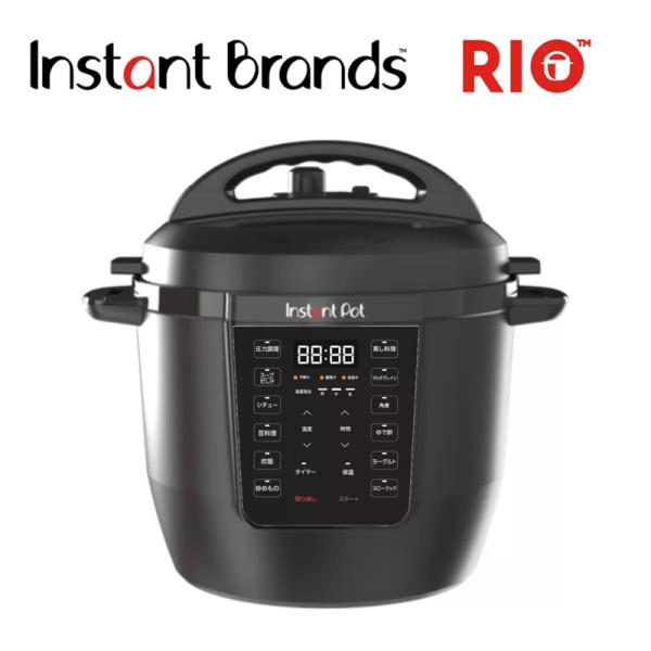 Instant Pot インスタントブランズ 電気 圧力鍋 RIO 5.7L 60159 1台7役 ...