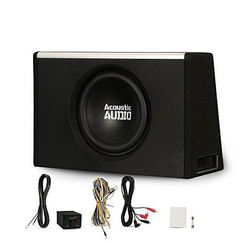 Acoustic Audio ACA10Wパワーedアンプ 10インチ Car Ported サブウ...