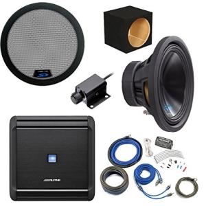 Alpine(アルパイン) SWR-8D4 8インチ Type-R 1000W Peak/350W RMS Car