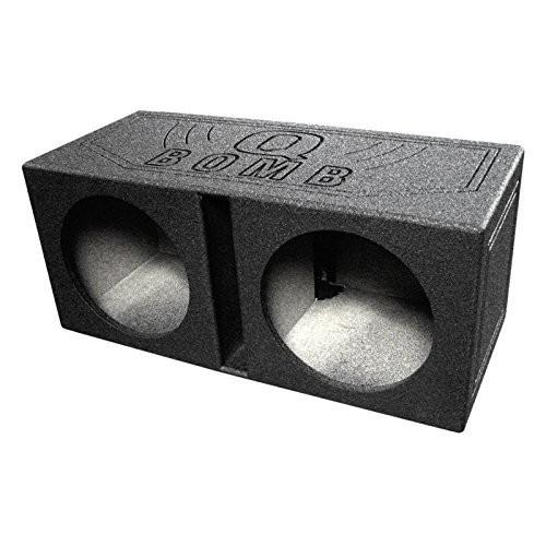 Qパワー QBOMB12V デュアル 12インチ Vented スピーカーBox with Dura...
