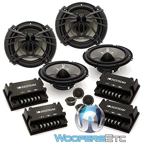 2 Sets AC.6 - Soundstream サウンドストリーム 6.5インチ 100W RM...