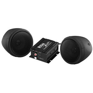 BOSS LED付き 2Way 防水マリンスピーカー 防水Bluetoothアンプ付き