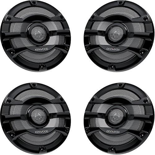 Kenwood ケンウッド  4 X KFC-2053MRB 8インチ 300W マリンボートYac...