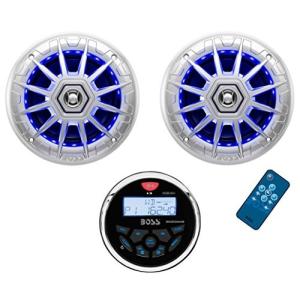 BOSS Audio ボス オーディオ ASK902B.6 マリン500W 4Ch アンプ/ 6.5