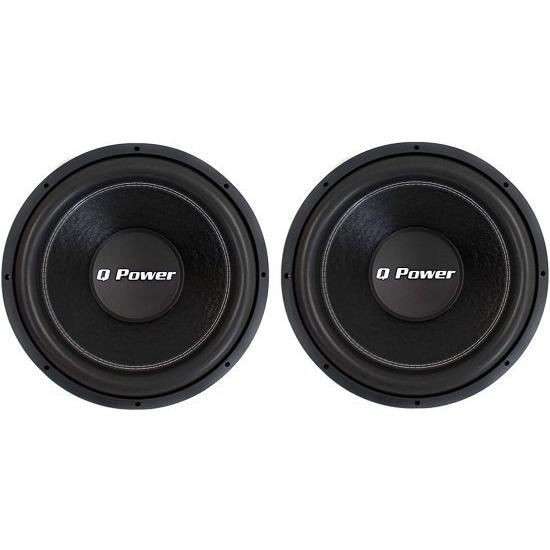 (2) NEW! Q-POWER QPF12 12&quot; 3400W Deluxe シリーズ DVC カ...