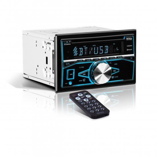 BOSSオーディオシステム 850BRGB カーステレオシステム - ダブルDIN、Bluetoot...