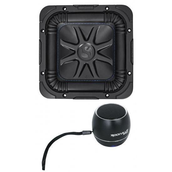 オーディオセービングバンドル: (1) Kicker L7S84 8インチ 900ワット Solob...