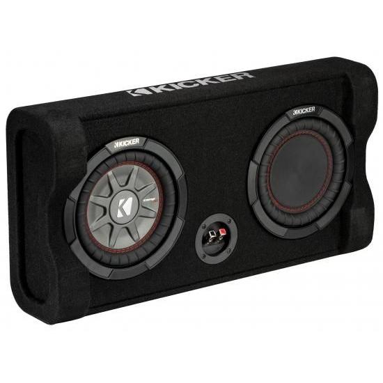 KICKER 47TRTP82 ダウンファイアリング 8インチ CompRT 2オームエンクロージャ...