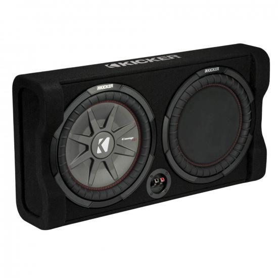 KICKER 47TRTP122 ダウンファイアリング 12インチ CompRT 2オーム エンクロ...