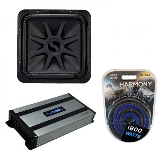 Harmony Audio Kicker L7S15 カーオーディオ Solo-Baric 15 サ...