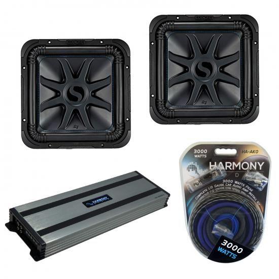 Harmony Audio Kicker (2) L7S12 カーオーディオ Solo-Baric ...