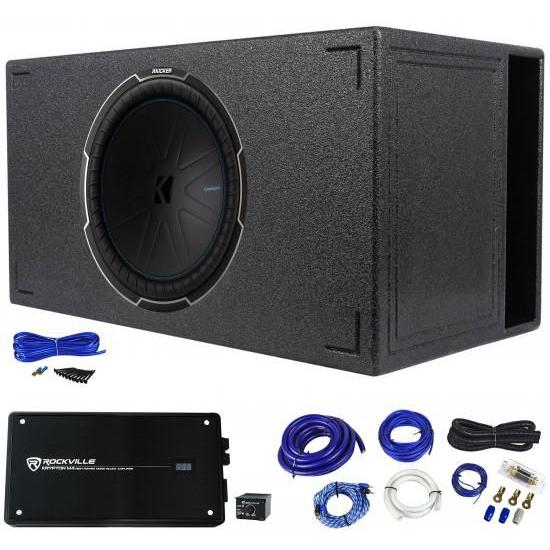 Audiosavings バンドル: Kicker 51CWQ152 サブウーファーバンドル (Ro...