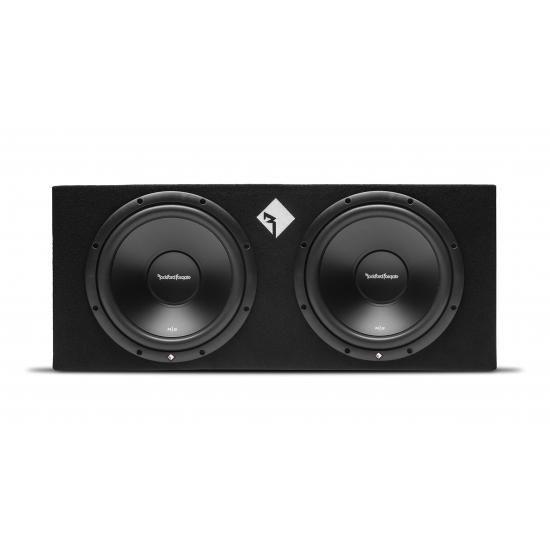 Rockford Fosgate Prime R2-2X12 デュアル12インチサブウーファー（密閉...