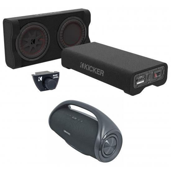 Audiosavings バンドル: Kicker 51PTRTP10 パワードダウンファイアサブウ...