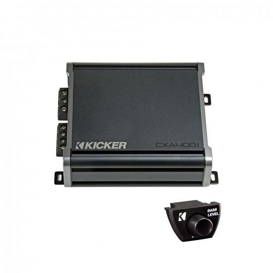 KICKER CXA400.1 400ワット モノラル クラスD カーアンプ 互換ベースノブ CXA...