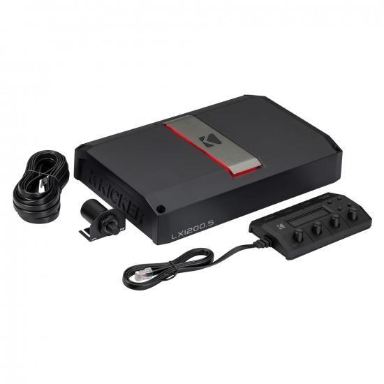 Kicker LX1200.5 5チャンネルアンプ - 4チャンネルフルレンジ125ワット＆700ワ...