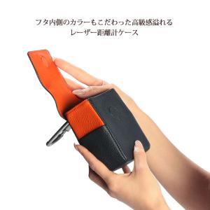 本革 レーザー距離計ケース バイカラー 全2色...の詳細画像3