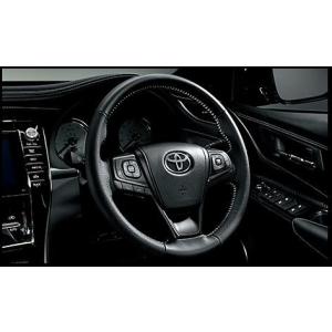 トヨタ（TOYOTA） ○純正部品トヨタ ハリアーウッド調ステアリング純正 