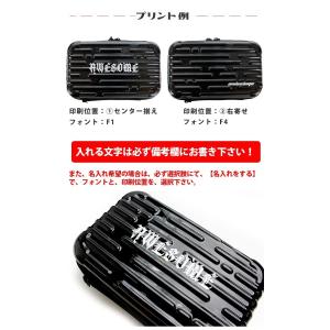 ラウンドの必需品 名入れ可能 ミニハードケース...の詳細画像5