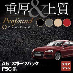 AUDI アウディ A5 スポーツバック F5C系 F5D系 フロアマット 車 マット カーマット 重厚Profound HOTFIELD 光触媒抗菌加工 送料無料｜carboyjapan