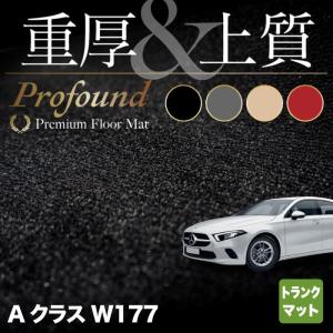 ベンツ Aクラス (W177) ハッチバック トランクマット ラゲッジマット 車 マット カーマット 重厚Profound HOTFIELD 光触媒抗菌加工 送料無料｜carboyjapan