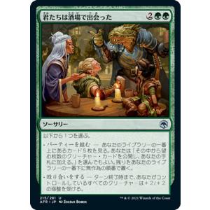 MTG マジック：ザ・ギャザリング 君たちは酒場で出会った アンコモン フォーゴトン・レルム探訪 A...