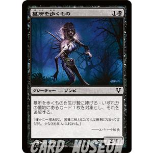 マジック・ザ・ギャザリング 墓所を歩くもの（FOIL） / アヴァシンの帰還（日本語版）シングルカード｜card-museum