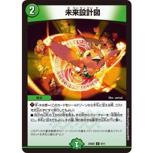 デュエルマスターズ 未来設計図(アンコモン) 力の王道（DM25-SD2） | デュエマ  自然文明...