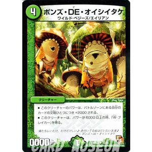 デュエルマスターズ ポンズ・DE・オイシイタケ/DMR04/ライジング・ホープ/デュエマ｜card-museum