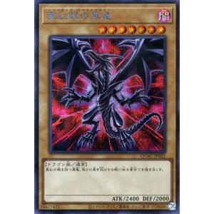 遊戯王カード 真紅眼の黒竜（イラスト違い)(シークレットレア) QUARTER CENTURY AR...