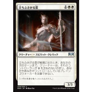 MTG マジック：ザ・ギャザリング 立ちふさがる霊(アンコモン) ラヴニカの献身(RNA-009) | 日本語版 クリーチャー 白｜card-museum