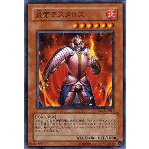 遊戯王カード 炎帝テスタロス / 帝王の降臨（SD14） / シングルカード｜card-museum