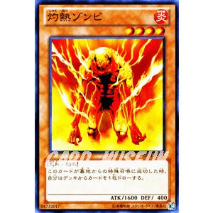 遊戯王カード 灼熱ゾンビ / 炎王の急襲（SD24） / シングルカード｜card-museum