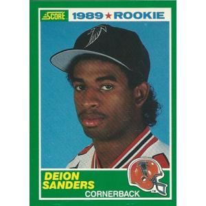 Deion Sanders 1989 Score Rookie Card / ディオン サンダース｜cardfanatic