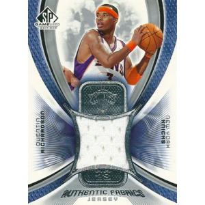 クエンティン リチャードソン NBAカード 2005/06 SP Game Used Authentic Fabrics / Quentin Richardson｜cardfanatic