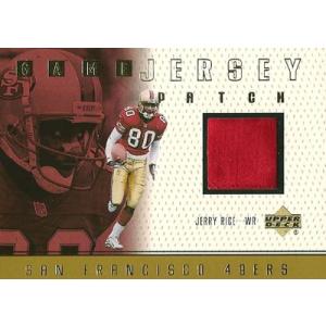 ジェリー・ライス NFLカード Jerry Rice 1999 Upper Deck Game Jersey Patch｜cardfanatic