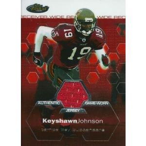 キーション・ジョンソン NFLカード Keyshawn Johnson 2003 Topps Finest Jersey｜cardfanatic