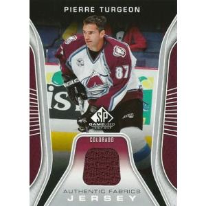 ピエール・タージョン NHLカード Pierre Turgeon 2006/07 SP Game Used Authentic Fabrics｜cardfanatic