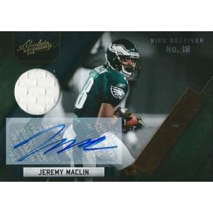 ジェレミー・マクリン NFLカード Jeremy Maclin 2011 Absolute Memorabilia  Absolute Heroes Jersey Autographs 08/10｜cardfanatic