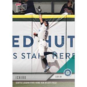 イチローIchiro - 03/31/2018 TOPPS NOW Card スーパーキャッチ カード｜cardfanatic