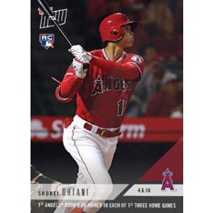 大谷翔平 1st Angels rookie to homer in each of 1st 3 h...